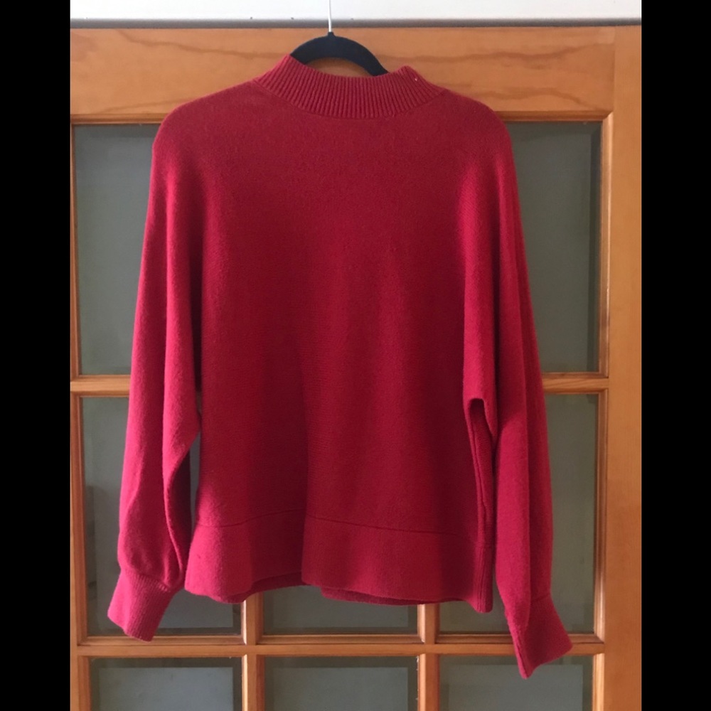 Oversized wool blend sweater